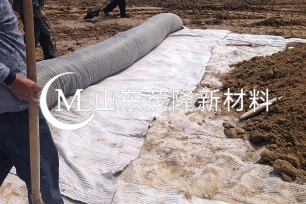 《河南省蘭考縣地下水超采區綜合治理 項目》 防水毯施工